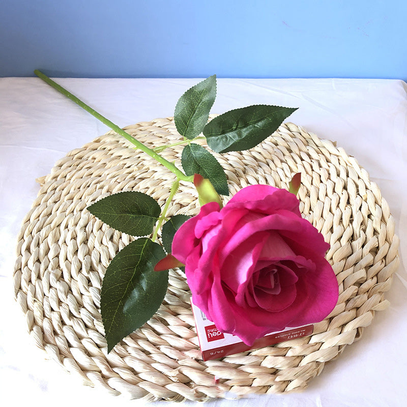 Transform Your Space with Artificial Flannel Rose Home Decor